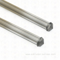 Parallel twin screw barrel for PVC pelletizing masterbatch